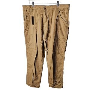Marino Bay Fleece Lined Carpenter‎ Pants Men’s 40 X 32 Tan Khaki Slash Pockets